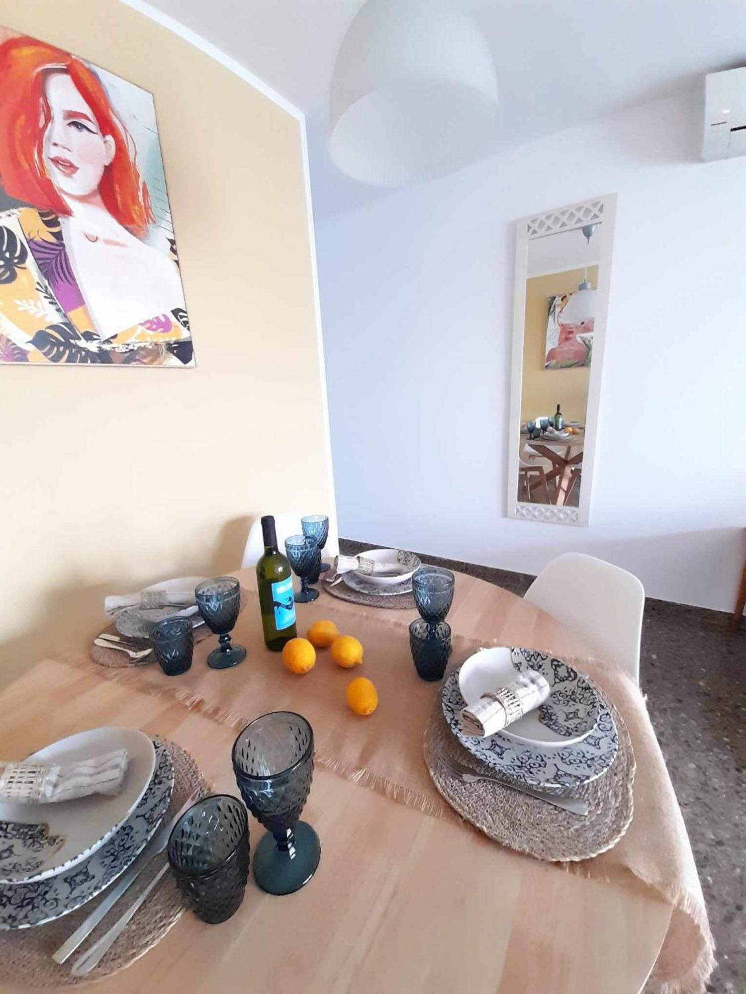 Apartament Ambar Gandia Playa-Grao Con Piscina Parking Ideal Para Familias 외부 사진