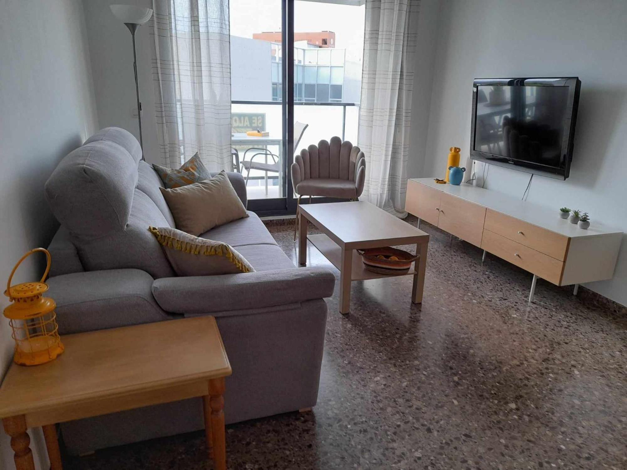 Apartament Ambar Gandia Playa-Grao Con Piscina Parking Ideal Para Familias 외부 사진
